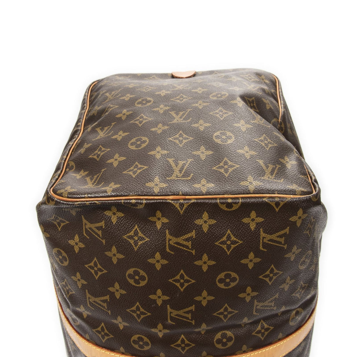Louis Vuitton Sac Seau Pull Brown Monogram Canvas Handbag — view 8