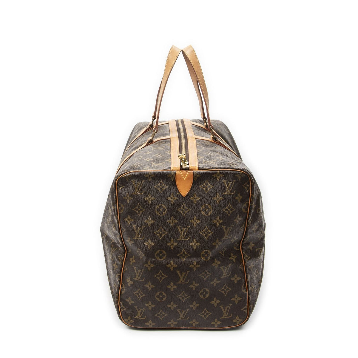 Louis Vuitton Sac Seau Pull Brown Monogram Canvas Handbag — view 3