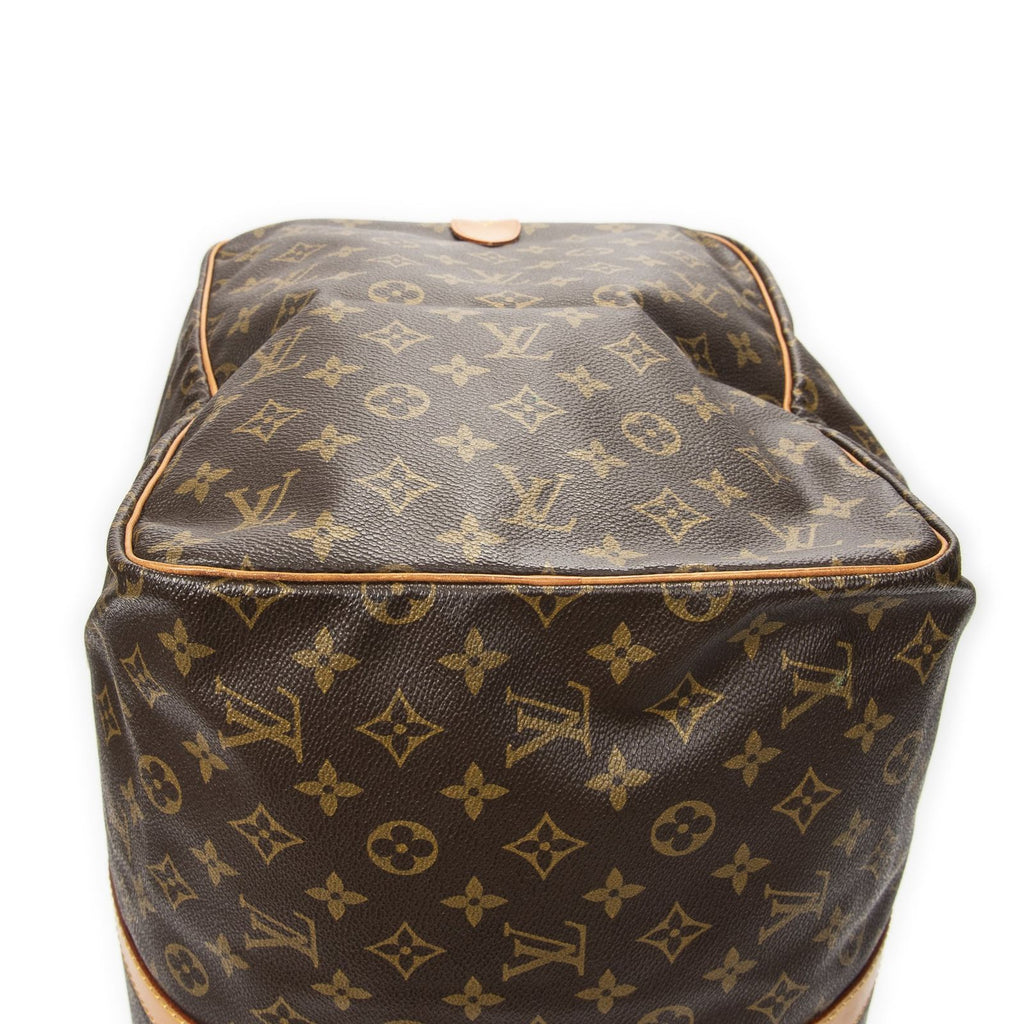 Louis Vuitton Sac Seau Pull Brown Monogram Canvas Handbag — view 7