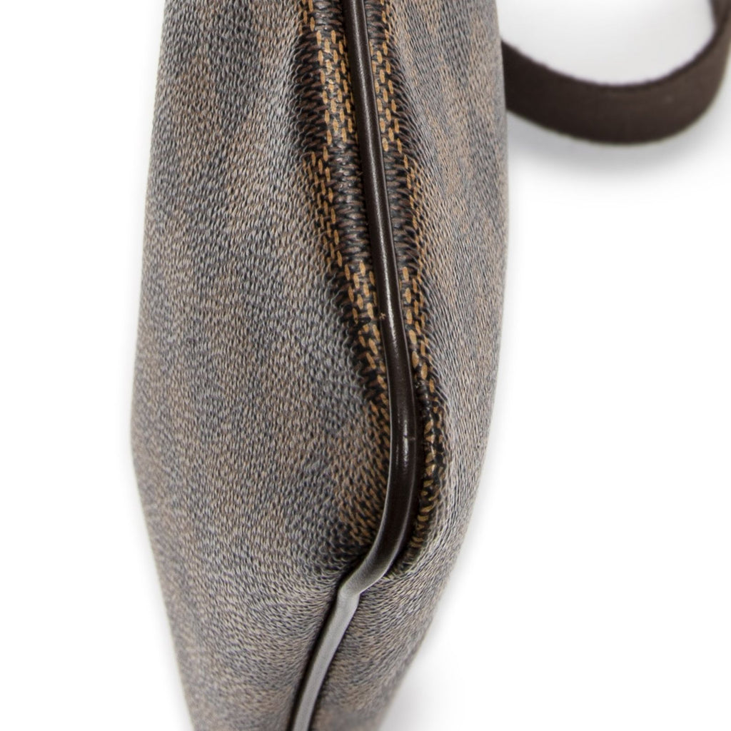 Louis Vuitton Brooklyn Pochette Plat Brown Damier Ebene — view 8