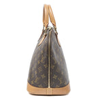 Louis Vuitton Alma Brown Monogram Canvas Handbag — view 4