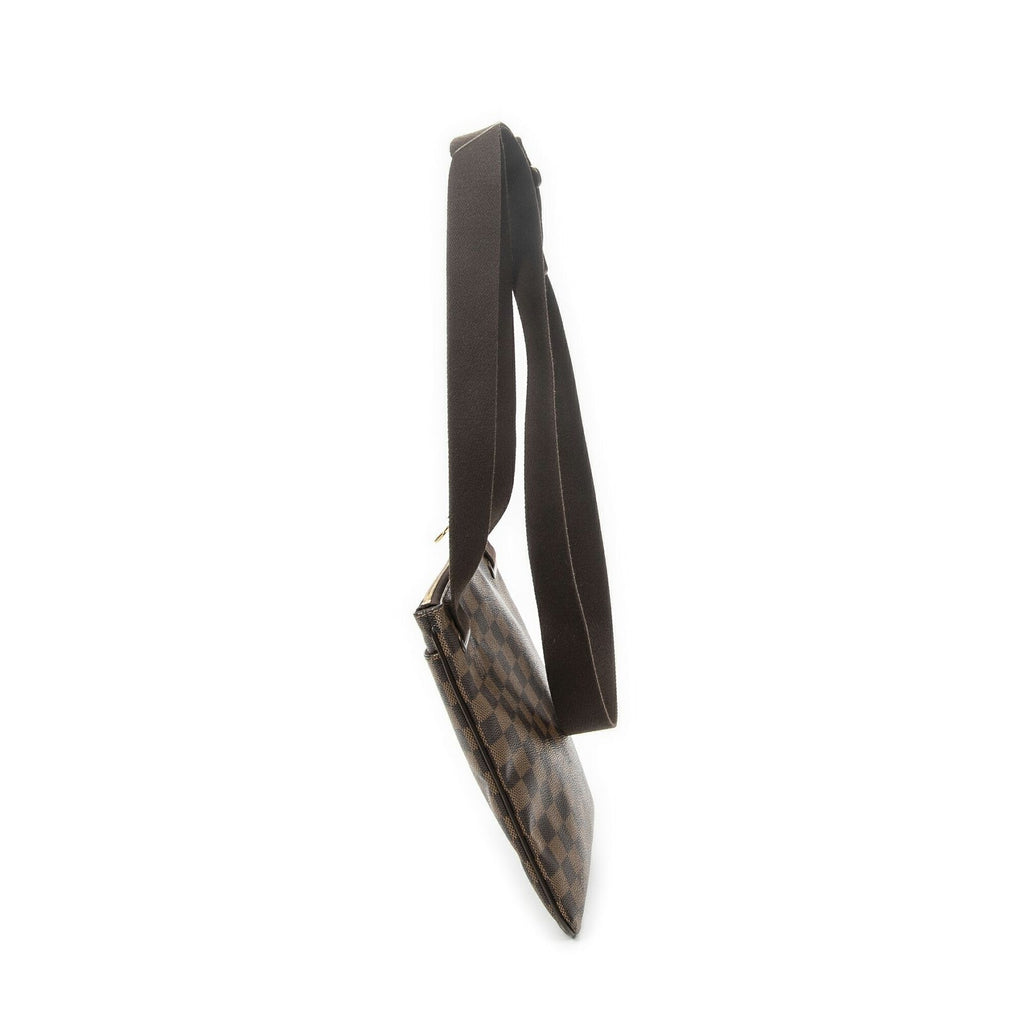Louis Vuitton Brooklyn Pochette Plat Brown Damier Ebene — view 3