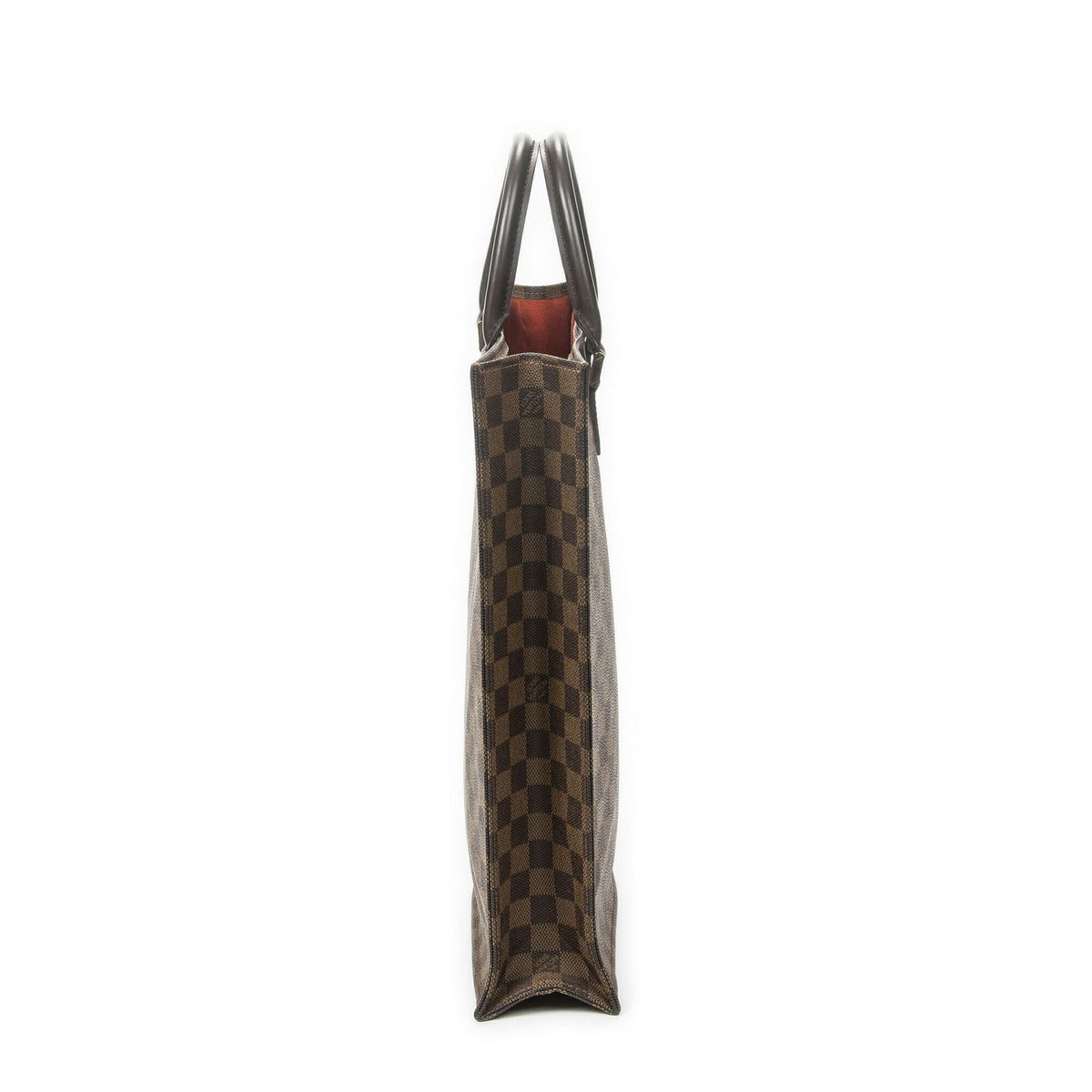 Louis Vuitton Sac Plat Brown Damier Ebene Handbag — view 4