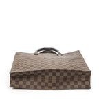 Louis Vuitton Sac Plat Brown Damier Ebene Handbag — view 6