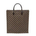 Louis Vuitton Sac Plat Brown Damier Ebene Handbag