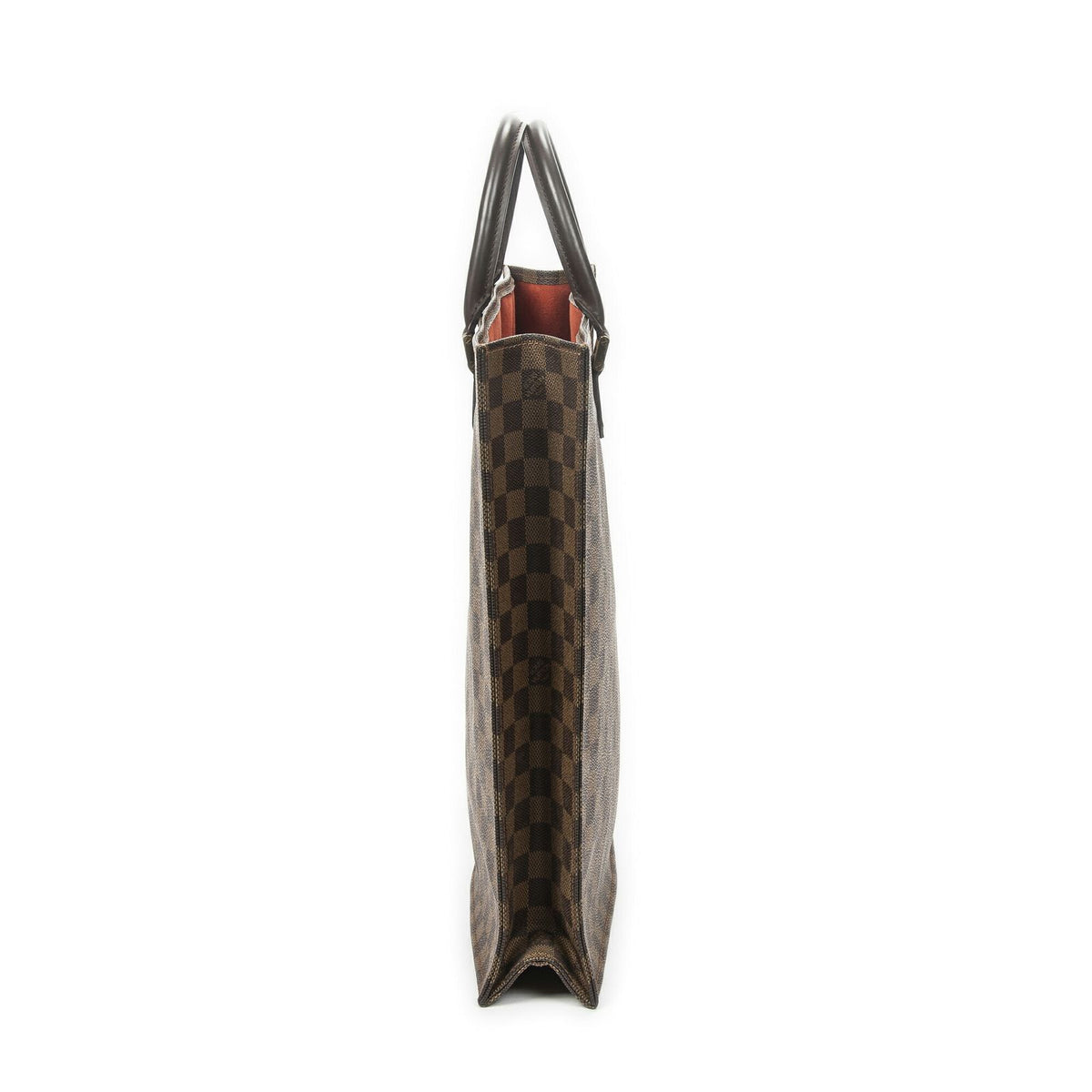 Louis Vuitton Sac Plat Brown Damier Ebene Handbag — view 3
