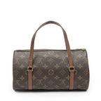 Louis Vuitton Papillon Brown Monogram Canvas Handbag — view 5