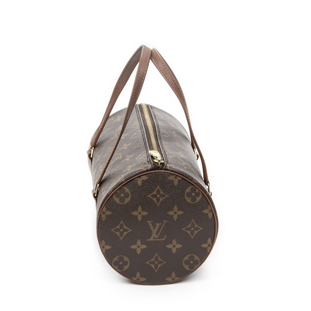 Louis Vuitton Papillon Brown Monogram Canvas Handbag — view 4