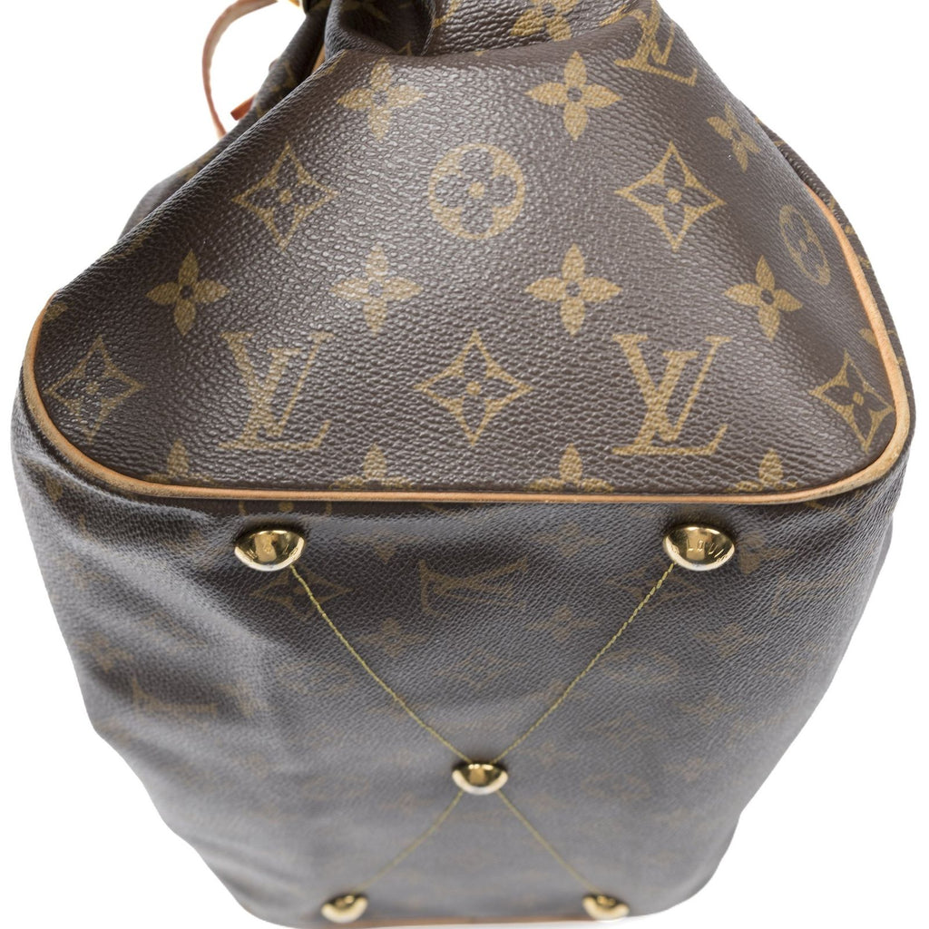 Louis Vuitton Tivoli Brown Monogram Canvas Handbag — view 8