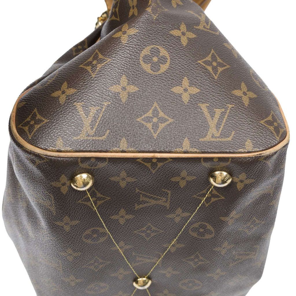 Louis Vuitton Tivoli Brown Monogram Canvas Handbag — view 7
