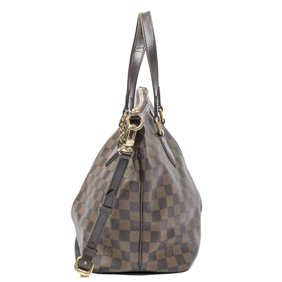 Louis Vuitton Palermo Brown Damier Ebene Tote Bag — view 4
