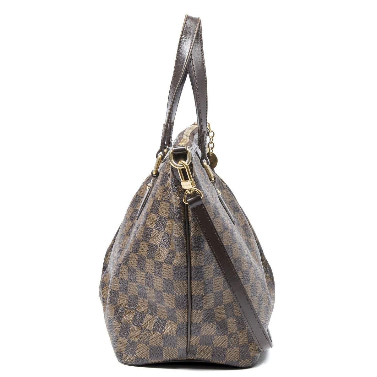 Louis Vuitton Palermo Brown Damier Ebene Tote Bag — view 3