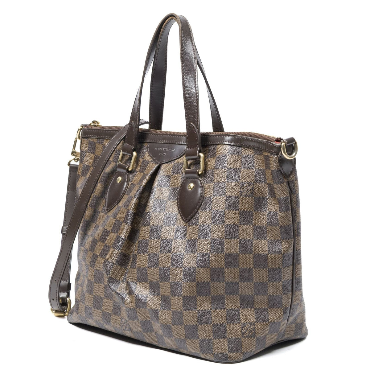 Louis Vuitton Palermo Brown Damier Ebene Tote Bag — view 2