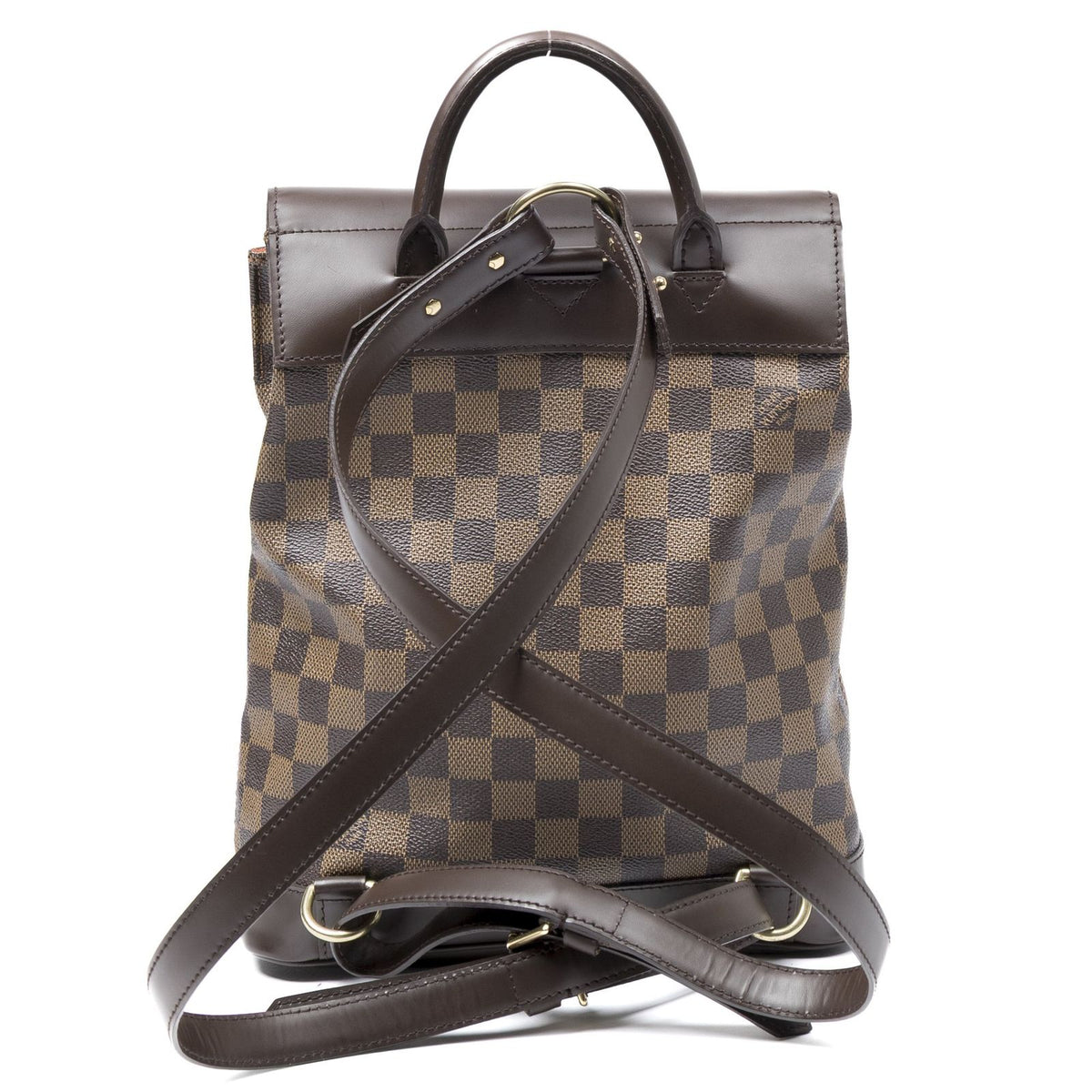 Louis Vuitton Soho Brown Damier Ebene Handbag — view 5