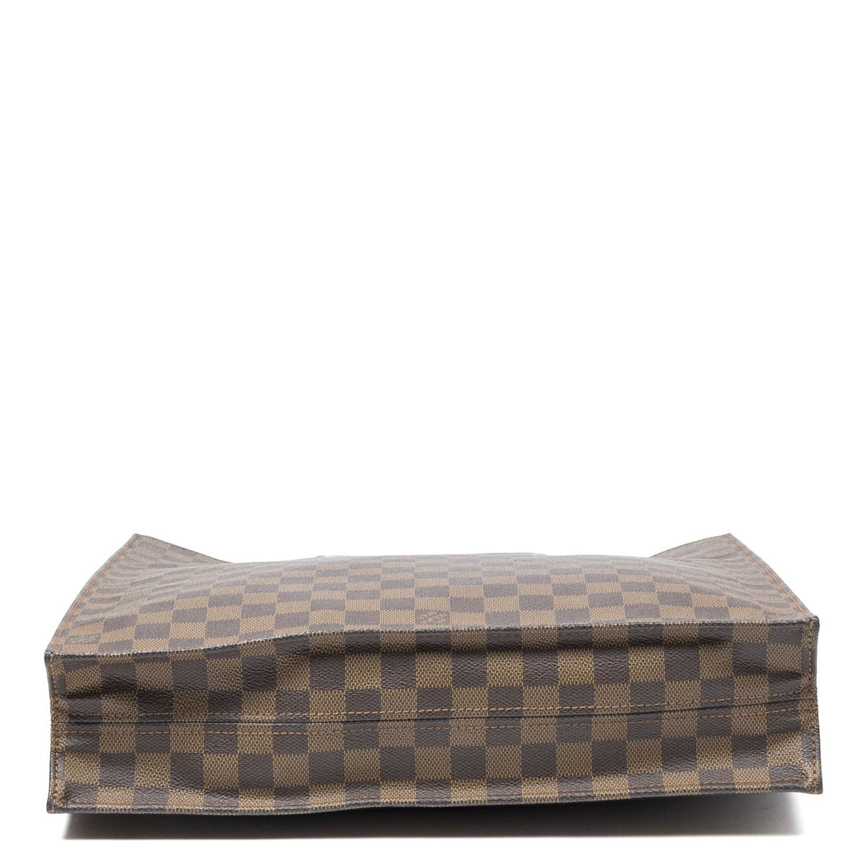 Louis Vuitton Sac Plat Brown Damier Ebene Handbag — view 6