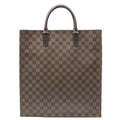 Louis Vuitton Sac Plat Brown Damier Ebene Handbag