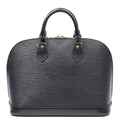 Louis Vuitton Alma Black Epi Handbag