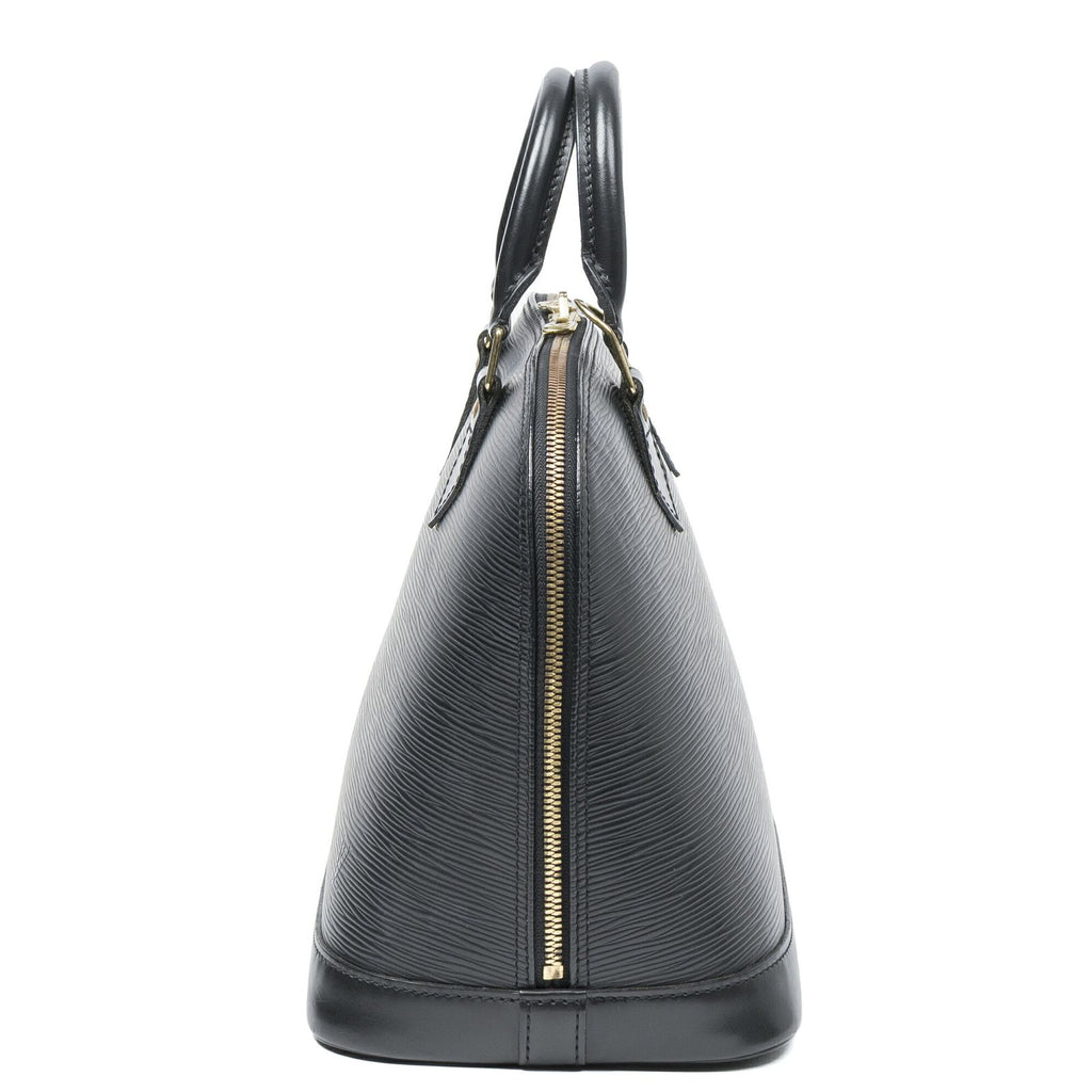 Louis Vuitton Alma Black Epi Handbag — view 3