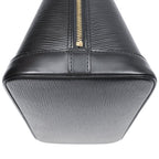 Louis Vuitton Alma Black Epi Handbag — view 7