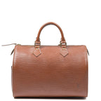 Louis Vuitton Speedy Tan Epi Handbag — view 5