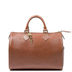 Louis Vuitton Speedy Tan Epi Handbag