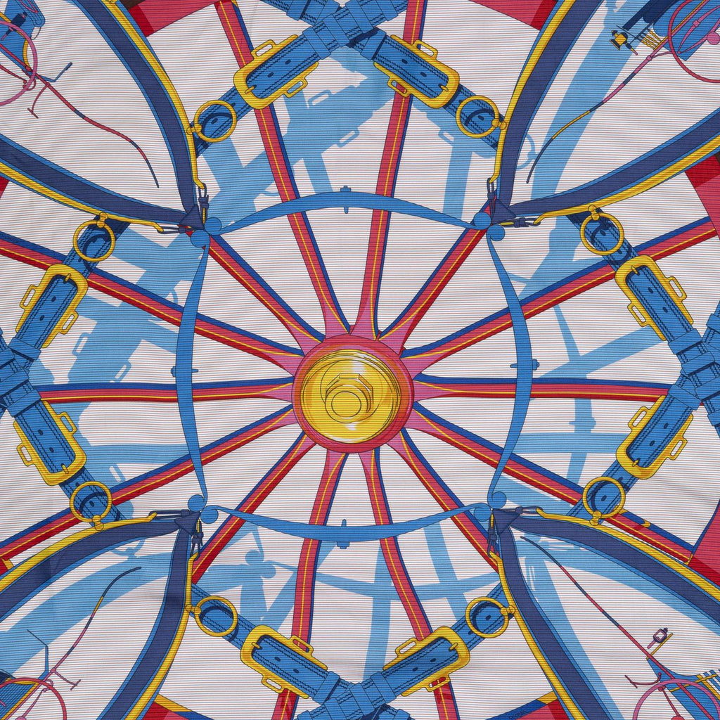 Hermes Scarf Blue — view 3