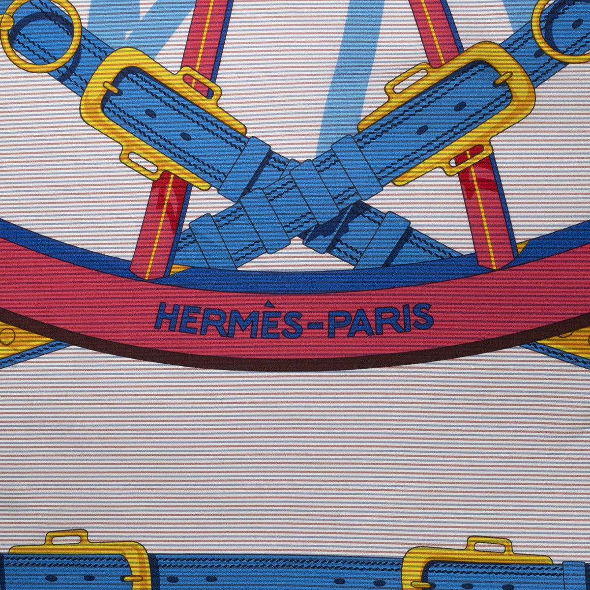 Hermes Scarf Blue — view 4