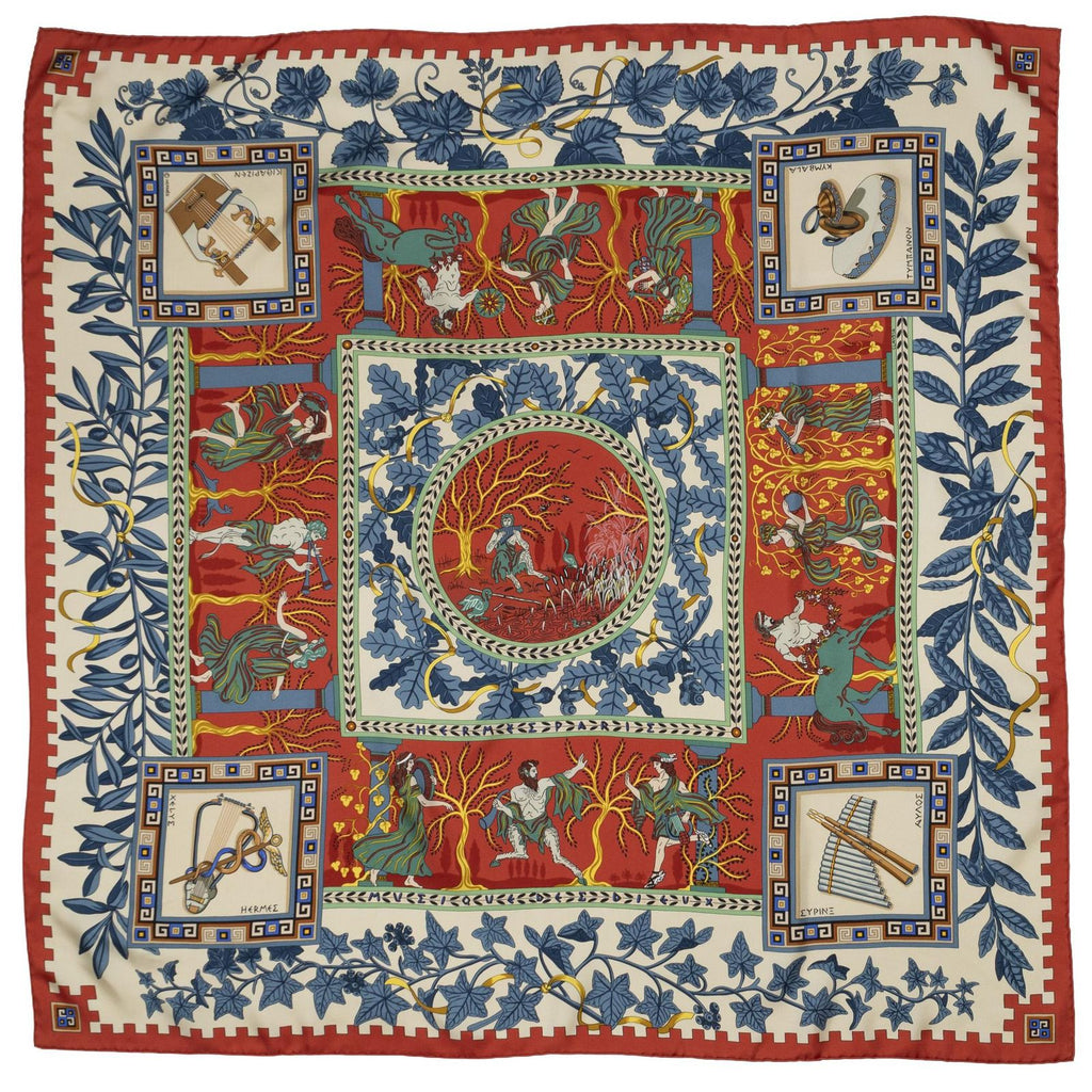 Hermes Scarf Red — view 2