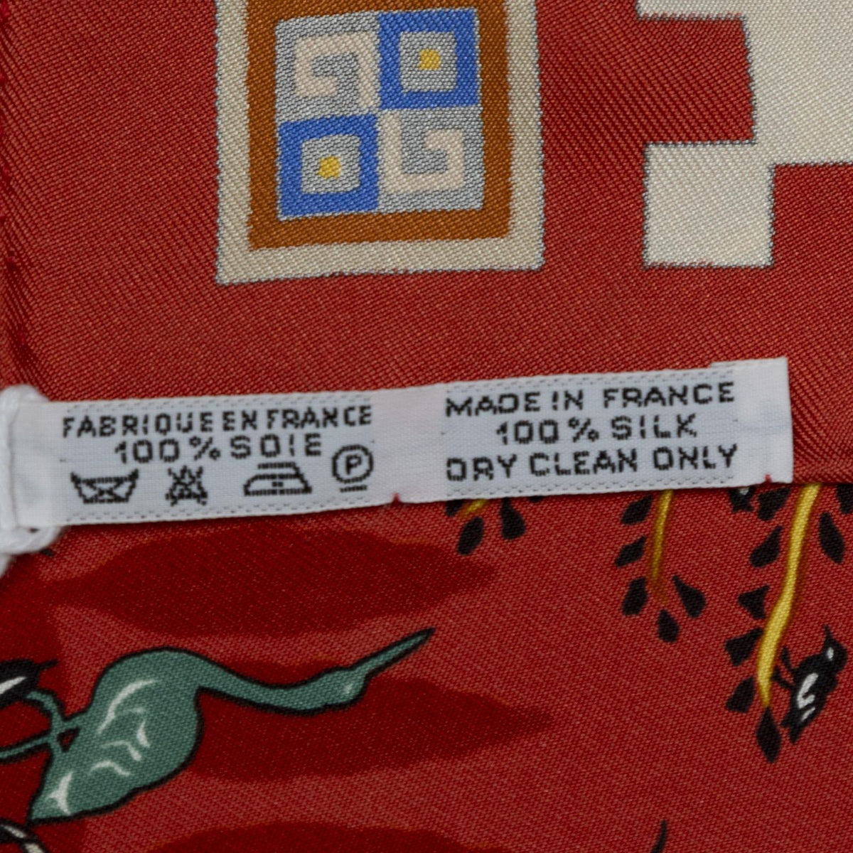 Hermes Scarf Red — view 5