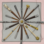 Hermes Scarf Pink — view 3