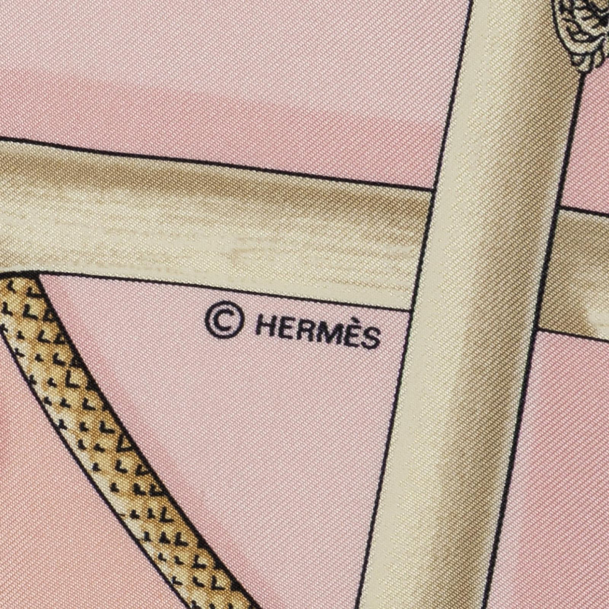 Hermes Scarf Pink — view 4