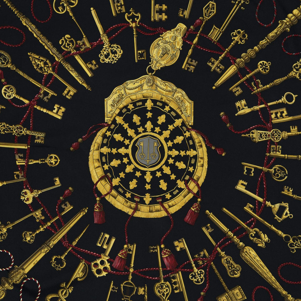 Hermes Scarf Black — view 3