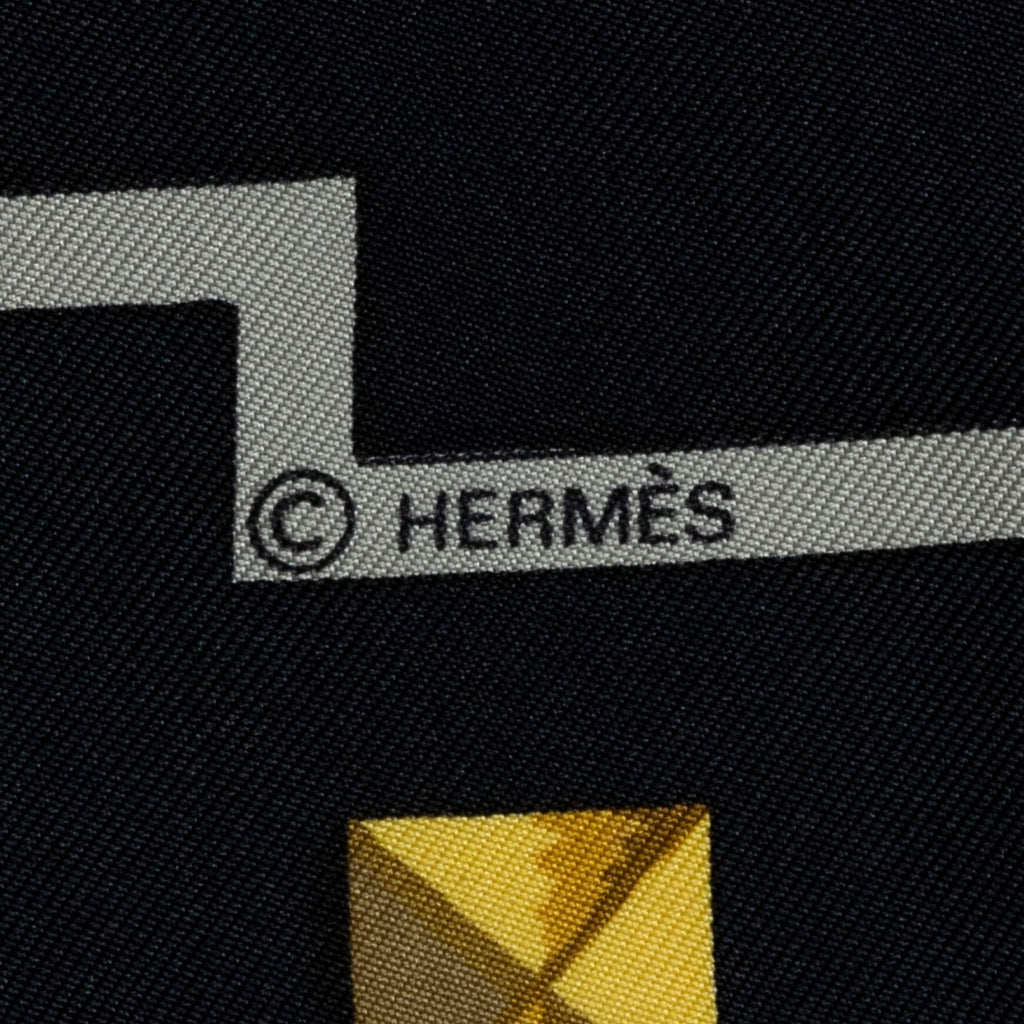 Hermes Scarf Black — view 4
