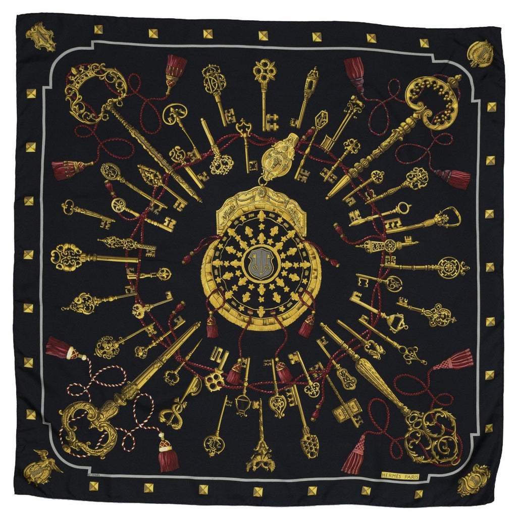 Hermes Scarf Black — view 2