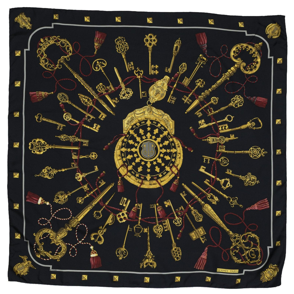 Hermes Scarf Black — view 2