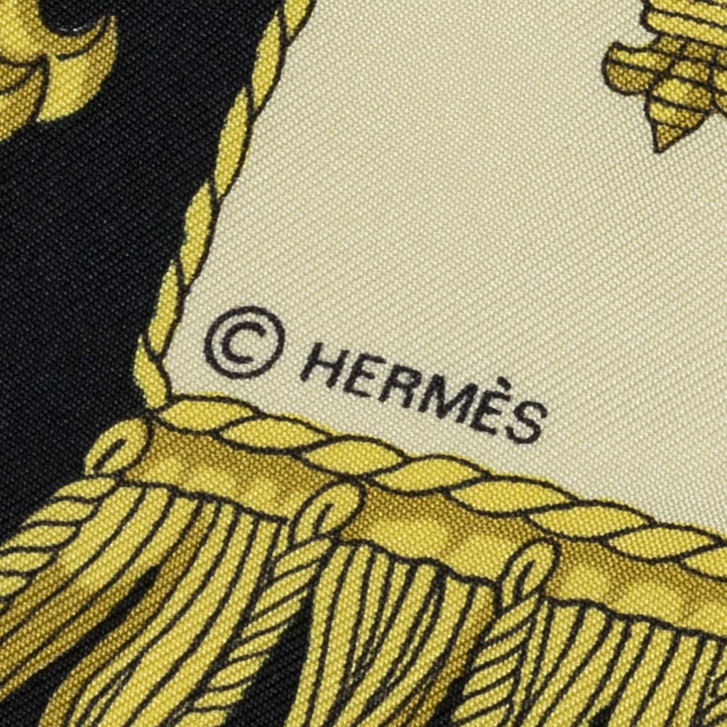 Hermes Scarf Black — view 4