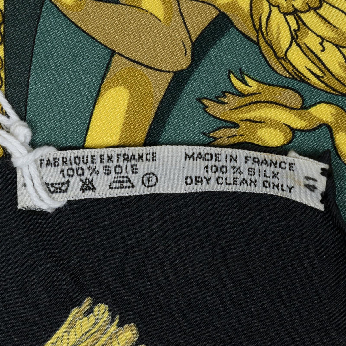 Hermes Scarf Black — view 5