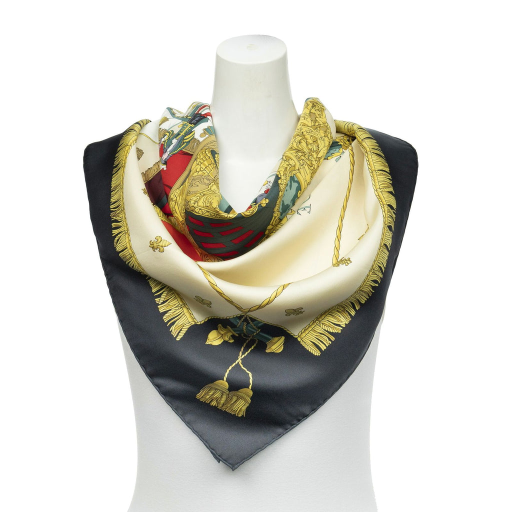 Hermes Scarf Black