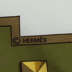 Hermes Scarf Green — view 4