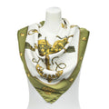Hermes Scarf Green