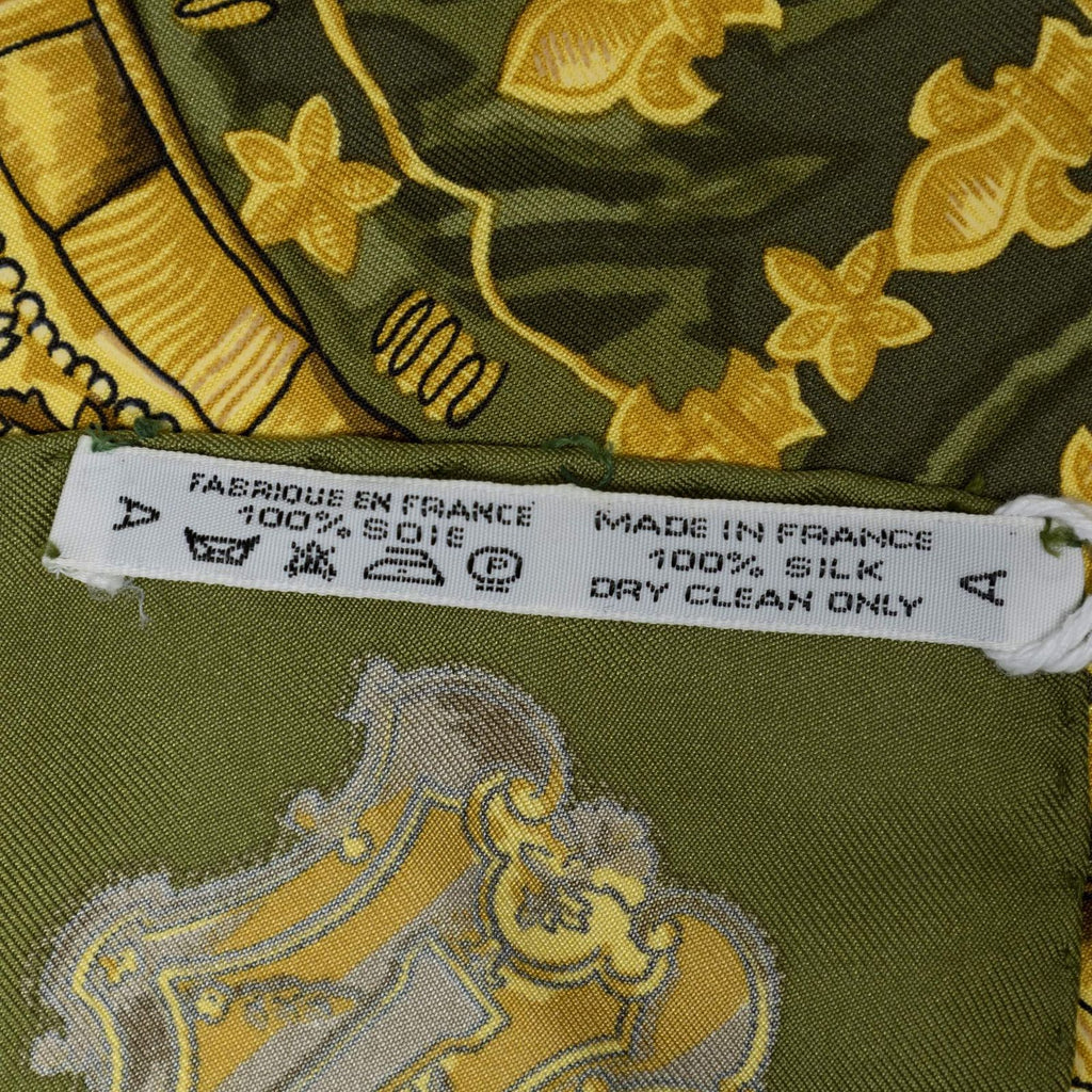 Hermes Scarf Green — view 5