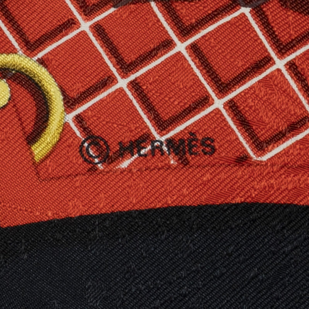 Hermes Scarf Black — view 4