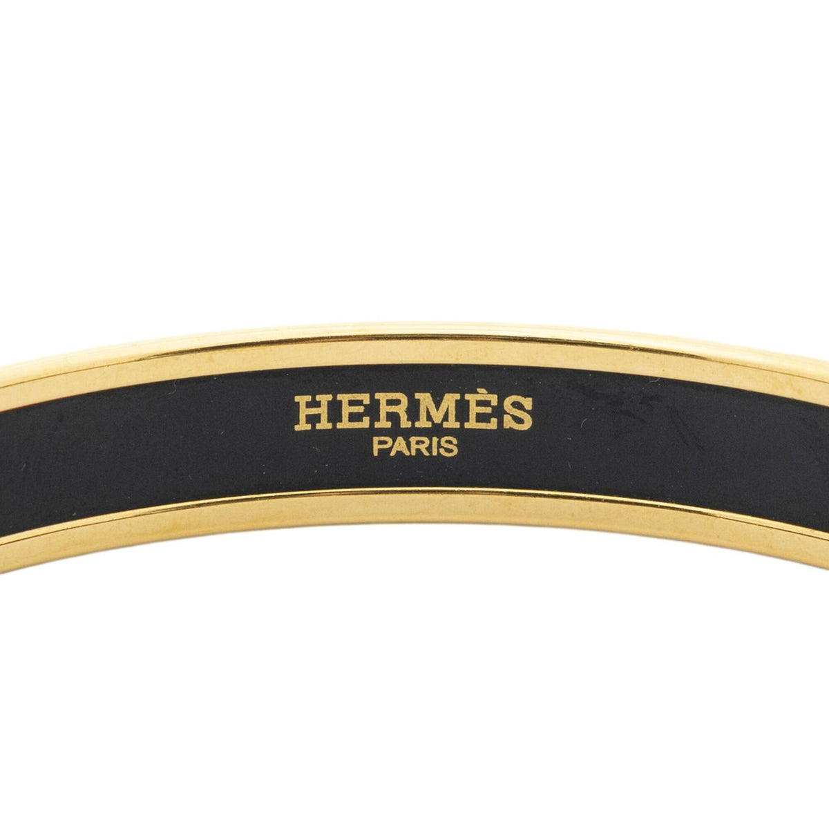 Hermes Enamel Bangle Multicolor Alphabet Motif Bracelet — view 4