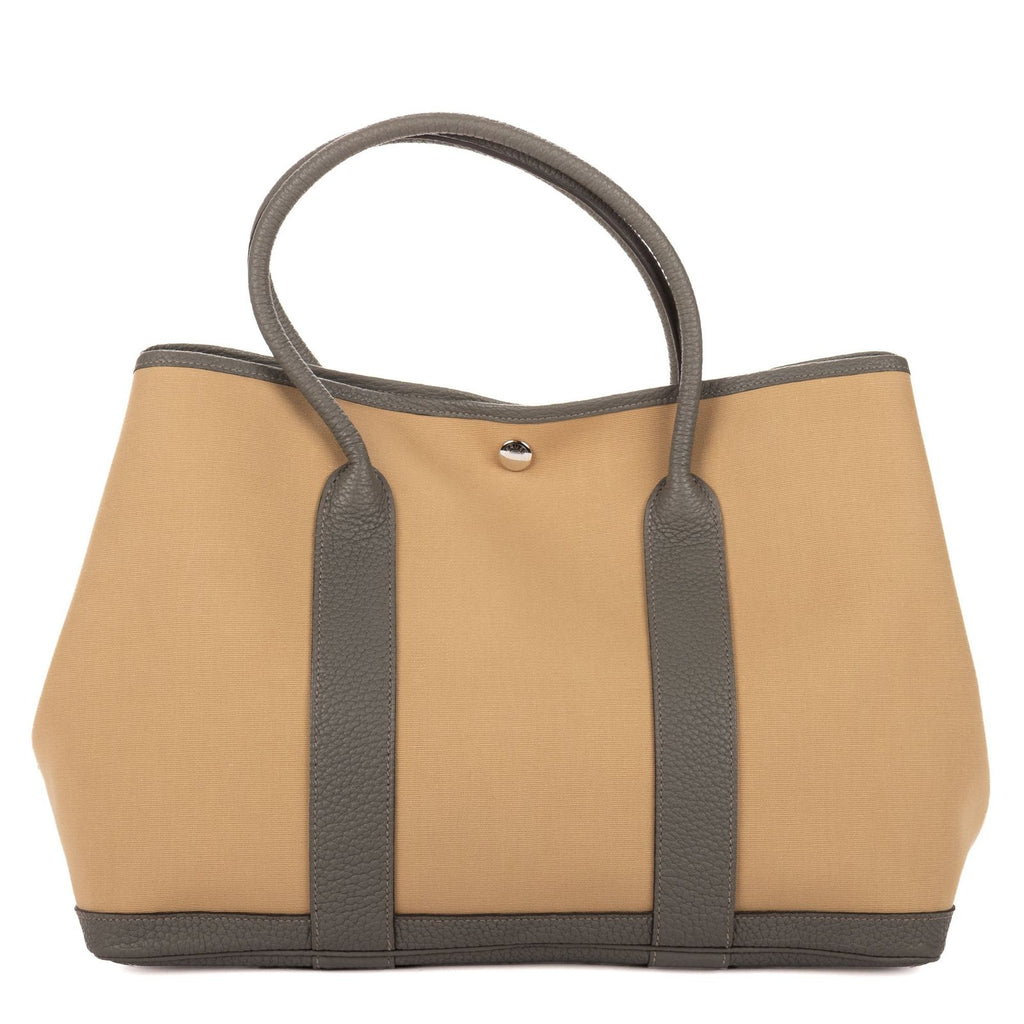 Hermes Garden Party Beige Tote Bag — view 5