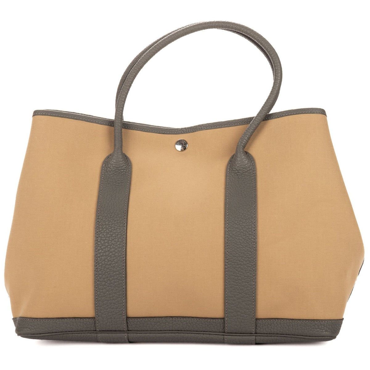 Hermes Garden Party Beige Tote Bag