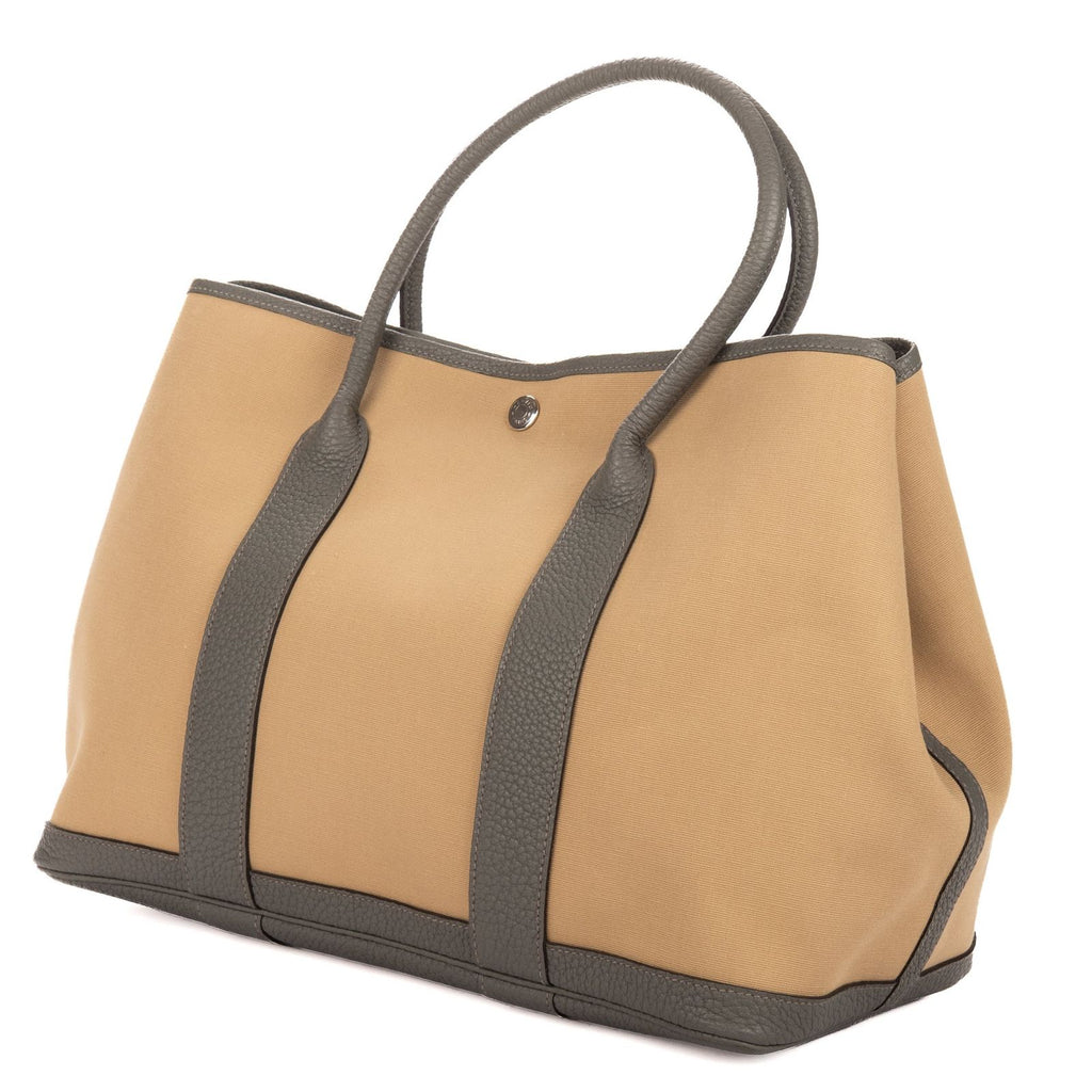 Hermes Garden Party Beige Tote Bag — view 2