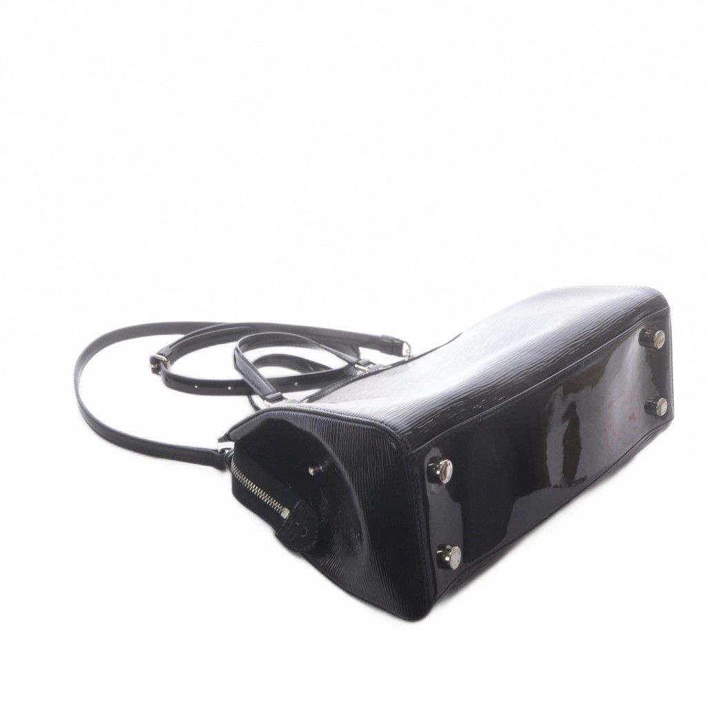 Louis Vuitton Epi Electric Blair MM 2-Way Shoulder Bag Patent Leather Black — view 6