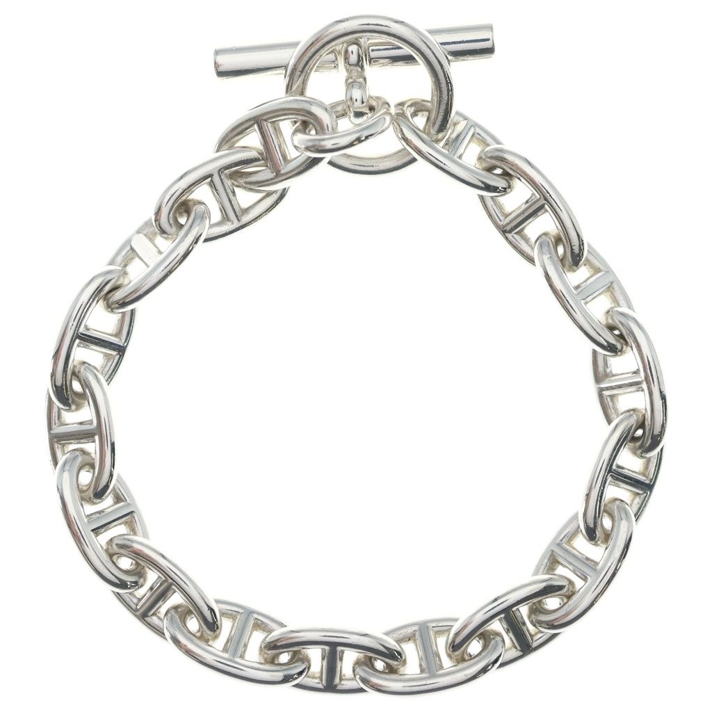 Hermes Chaine D'ancre GM Bracelet Chain 17 Links Silver — view 2