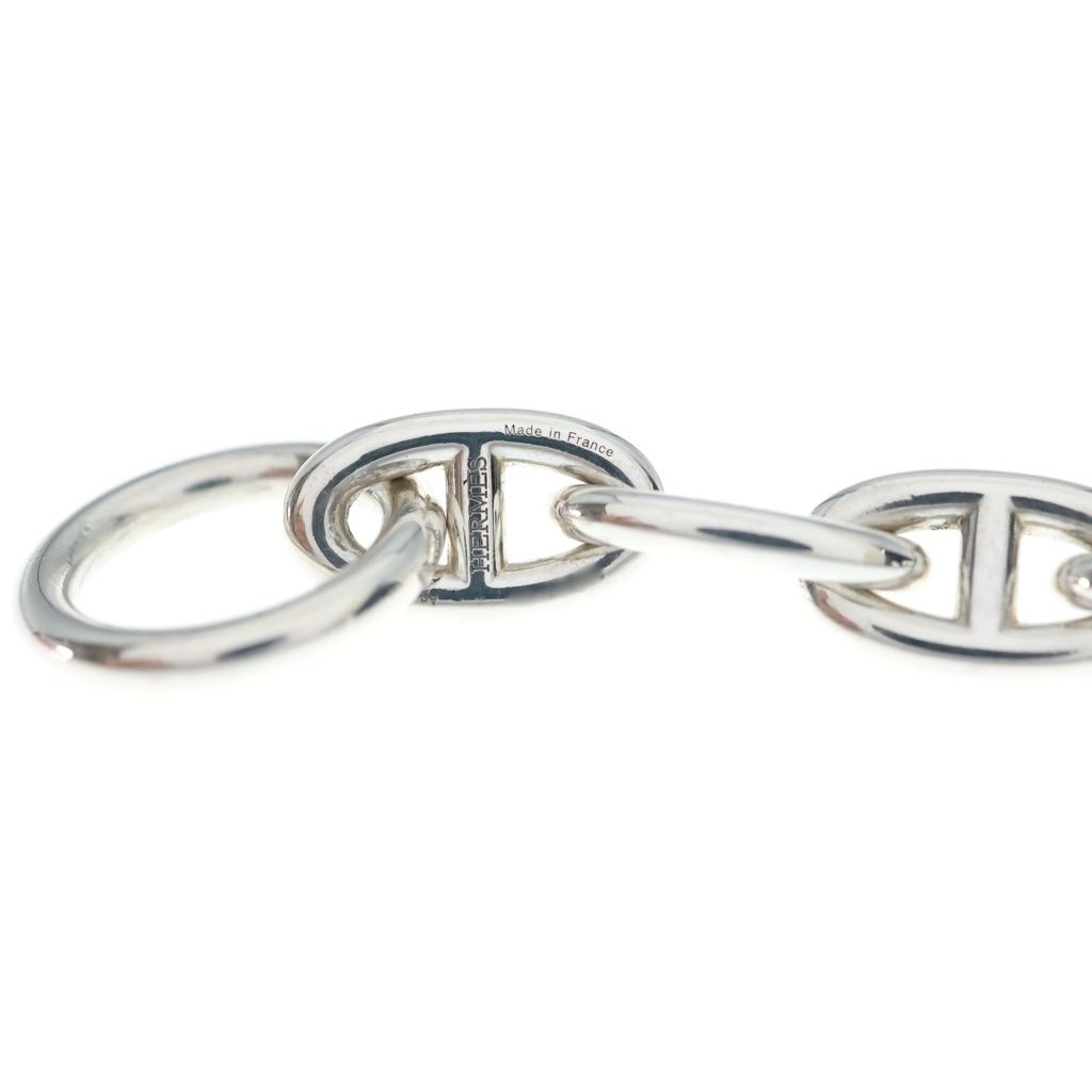 Hermes Chaine D'ancre GM Bracelet Chain 17 Links Silver — view 5