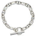 Hermes Chaine D'ancre GM Bracelet Chain 17 Links Silver
